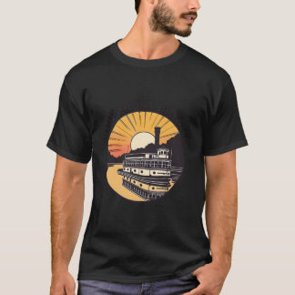 Riverboat Dreams Avontuur Inspiratie T-shirt