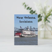 Riverboat in New Orleans Briefkaart (Staand voorkant)