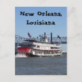 Riverboat in New Orleans Briefkaart (Voorkant)