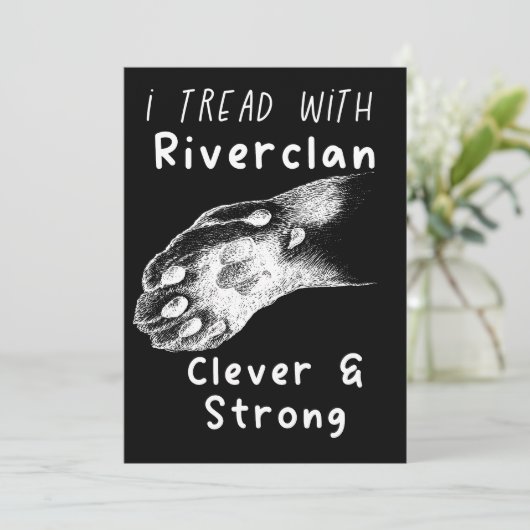 riverclan Pride-strijders Kaart (Staand voorkant)