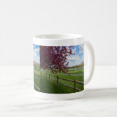 Rivercut in Spring Coffee Mok (Voorkant rechts)