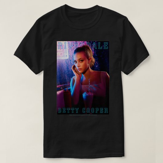 Riverdale Betty Cooper Zip T-shirt (Design voorkant)