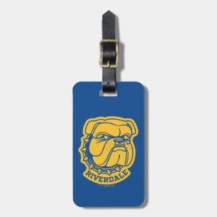 Riverdale Bulldog Head Bagagelabel
