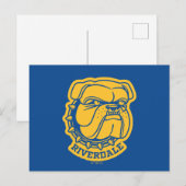 Riverdale Bulldog Head Briefkaart (Voorkant / Achterkant)