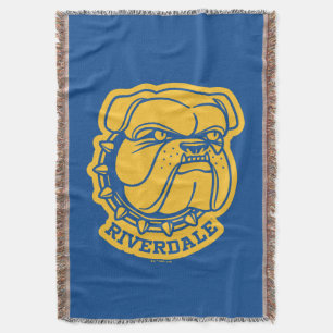 Riverdale Bulldog Head Deken