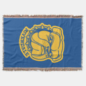 Riverdale Bulldog Head Deken (Voorkant)