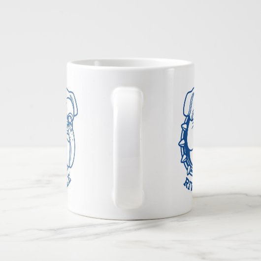 Riverdale Bulldog Head Grote Koffiekop (Achterkant)