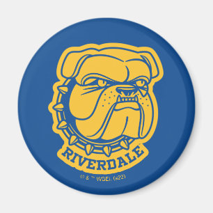 Riverdale Bulldog Head Magneet