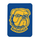 Riverdale Bulldog Head Magneet (Verticaal)