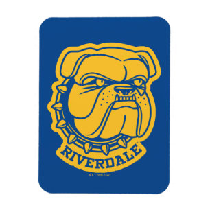 Riverdale Bulldog Head Magneet