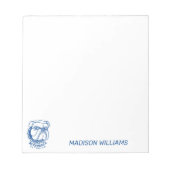 Riverdale Bulldog Head Notitieblok (Voorkant)