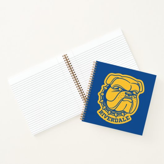 Riverdale Bulldog Head Notitieboek (Binnen)