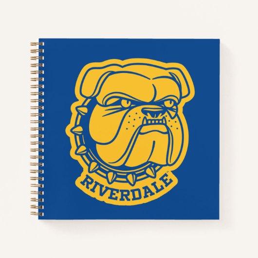 Riverdale Bulldog Head Notitieboek (Voorkant)
