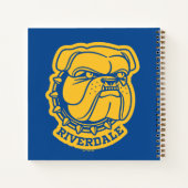 Riverdale Bulldog Head Notitieboek (Achterkant)