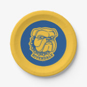 Riverdale Bulldog Head Papieren Bordje (Voorkant)
