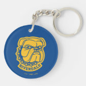 Riverdale Bulldog Head Sleutelhanger (Achterkant)