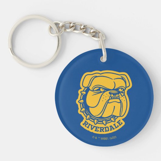 Riverdale Bulldog Head Sleutelhanger (Voorkant)