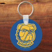 Riverdale Bulldog Head Sleutelhanger (Voorkant)