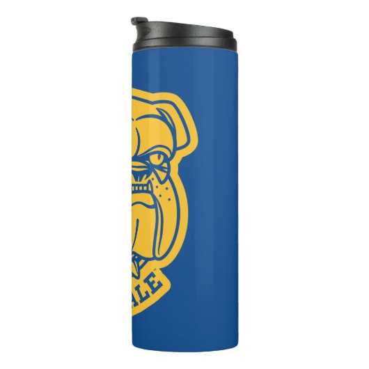 Riverdale Bulldog Head Thermosbeker (Geroteerd rechts)