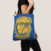 Riverdale Bulldog Head Tote Bag (Dichtbij)