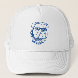 Riverdale Bulldog Head Trucker Pet