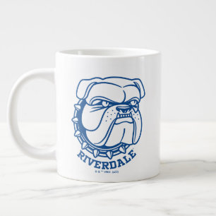 Riverdale Bulldog-hoofd Grote Koffiekop