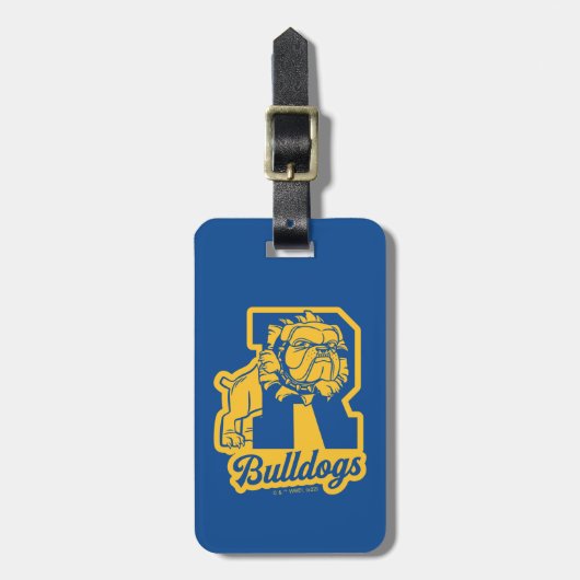 Riverdale Bulldogs Letterman Bagagelabel (Voorkant verticaal)