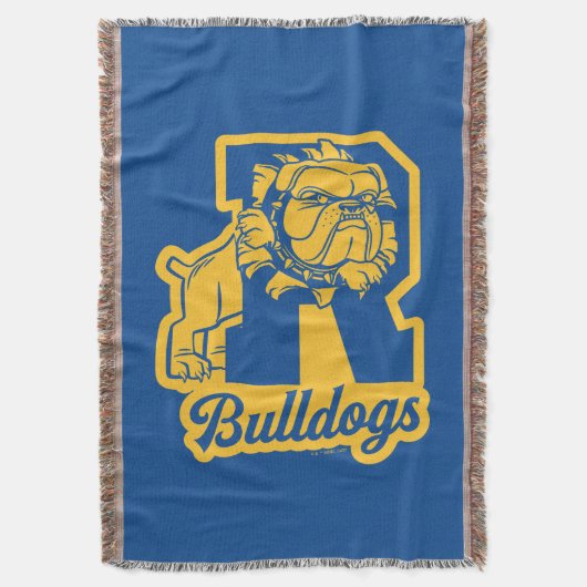 Riverdale Bulldogs Letterman Deken (Voorkant Verticaal)