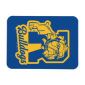 Riverdale Bulldogs Letterman Magneet (Horizontaal)