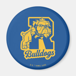 Riverdale Bulldogs Letterman Magneet