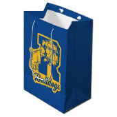 Riverdale Bulldogs Letterman Medium Cadeauzakje (Voorkant Gekanteld)