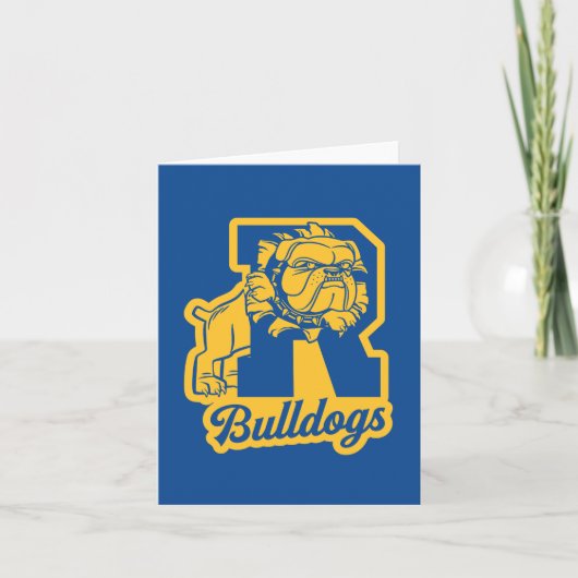 Riverdale Bulldogs Letterman Notitiekaartje (Voorkant)