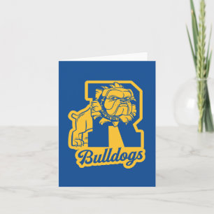 Riverdale Bulldogs Letterman Notitiekaartje