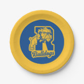 Riverdale Bulldogs Letterman Papieren Bordje (Voorkant)