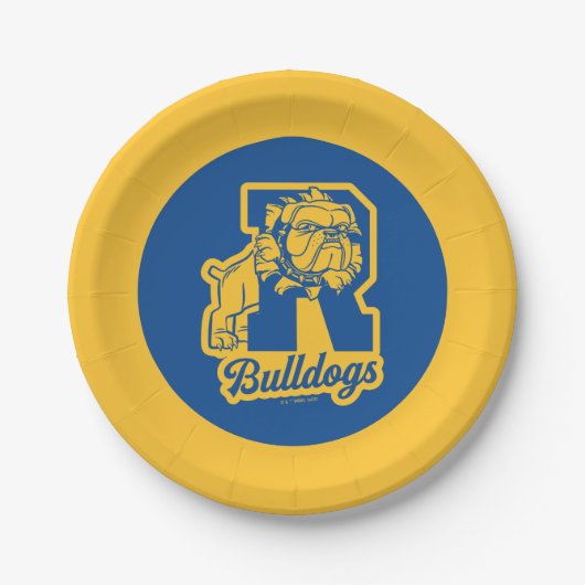 Riverdale Bulldogs Letterman Papieren Bordje (Voorkant)