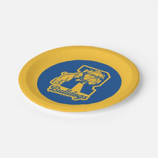 Riverdale Bulldogs Letterman Papieren Bordje (Gekanteld)