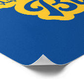 Riverdale Bulldogs Letterman Poster (Hoek)