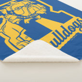 Riverdale Bulldogs Letterman Sherpa Deken (3/4)