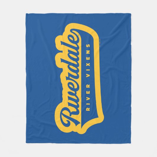Riverdale de Vixens Logo Fleece Deken (Voorkant)