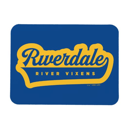 Riverdale de Vixens Logo Magneet (Horizontaal)