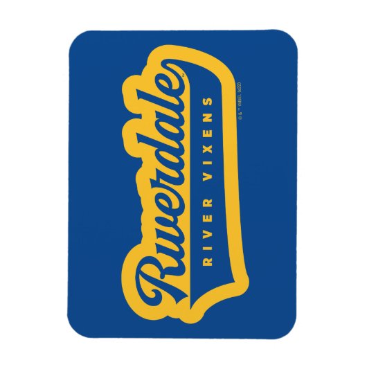 Riverdale de Vixens Logo Magneet (Verticaal)