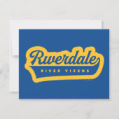 Riverdale de Vixens Logo Notitiekaartje (Voorkant)