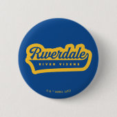 Riverdale de Vixens Logo Ronde Button 5,7 Cm (Voorkant)