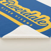 Riverdale de Vixens Logo Sherpa Deken (3/4)