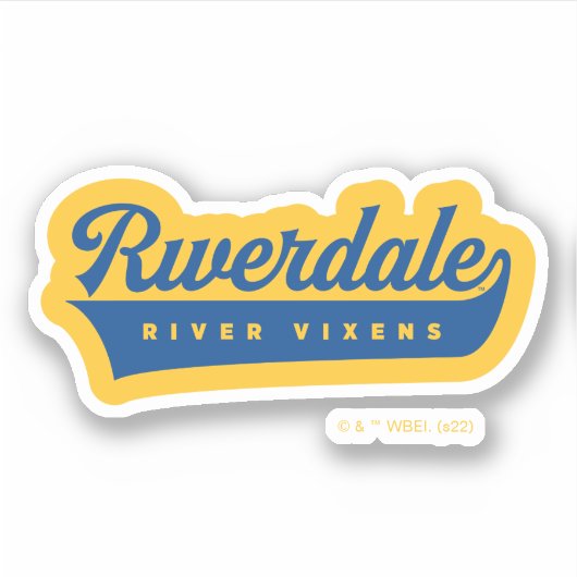 Riverdale de Vixens Logo Sticker (Voorkant)