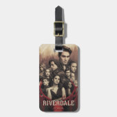 Riverdale Deer Skull Poster Bagagelabel (Voorkant verticaal)