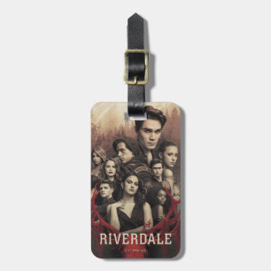 Riverdale Deer Skull Poster Bagagelabel