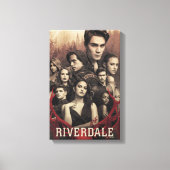 Riverdale Deer Skull Poster Canvas Afdruk (Voorkant)