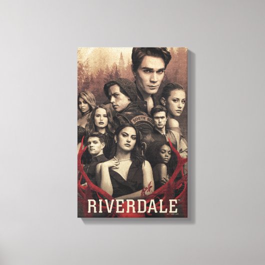 Riverdale Deer Skull Poster Canvas Afdruk (Voorkant)