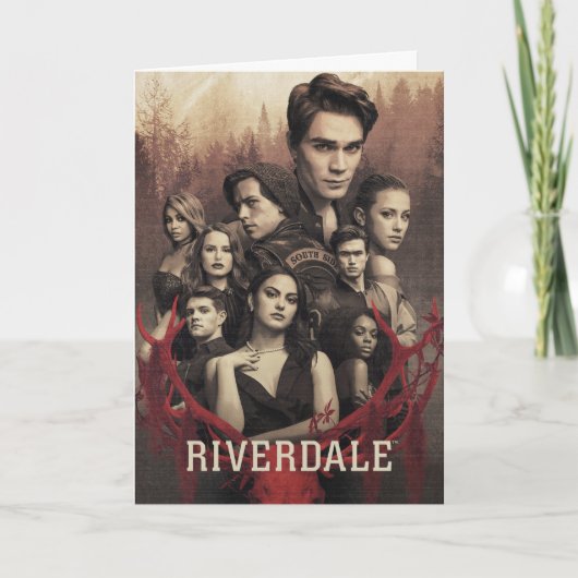 Riverdale Deer Skull Poster Kaart (Voorkant)